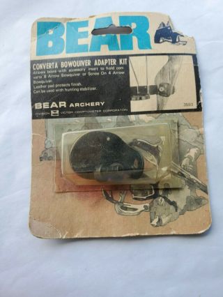 Nos Vintage Bear Archery Converta Bowquiver Adapter Kit 3593