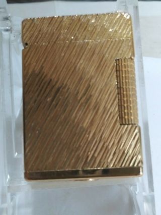 Vintage Gold Dante Butane J2 Lighter / Japan Patent 1965