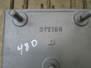 John Deere Styled D Crack Engine Block D716R We Ship Antique Tractor 2