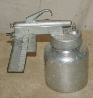 Vintage All Aluminum Handheld Paint Sprayer Gun -