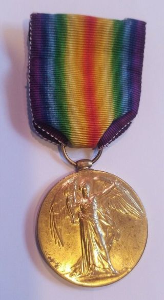 Vintage Military Wwi Ww1 Us Army Victory Medal The Great War For Civilization