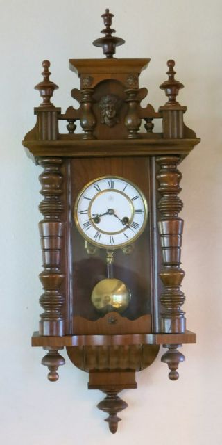 Antique Junghans German Wall Clock Vienna Regulator 1911