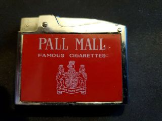 Vintage Pall Mall Cigarette Lighter Continental Japan Monogramable
