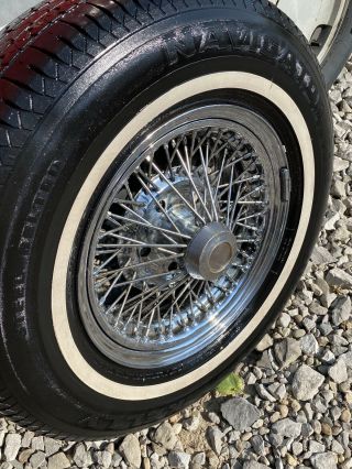 Vintage Cadillac Solid Wired Wheels & Tires