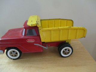 Vintage Tonka 1960’s Red & Yellow Dually Dump Truck