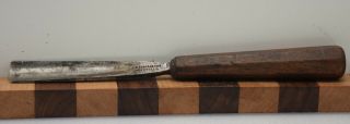 Vintage 5/8 " J.  B.  Addis No.  5 Sweep Carving Gouge Chisel (inv J520)