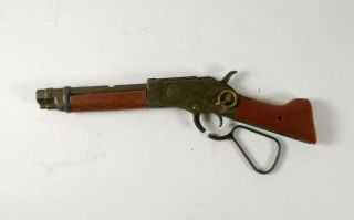 Marx Wanted Dead Or Alive " Mares Leg " Miniature Toy Rifle Cap Gun Vintage