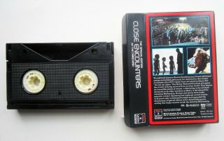 Vintage Betamax - Close Encounters Of The Third Kind Special Ed.  BETA movie tape 2