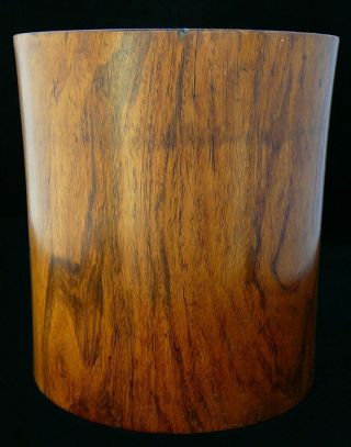 CHINESE ANTIQUE LATE QING DYNASTY? HUANGHUALI WOODEN BRUSH POT 2