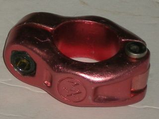 Old School Vintage Bmx Mongoose Californian Seat Clamp Dx Style Circa 1984 Red