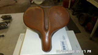 Antique Bicycle Seat /leather?/8 " X8 "