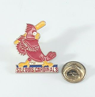 Vintage Mlb St.  Louis Cardinals Hat Lapel Pin Collectible Baseball Authentic Olp
