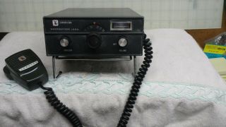Vintage Johnson Messenger 23 Ch.  Cb Radio Transceiver 123a W/mic