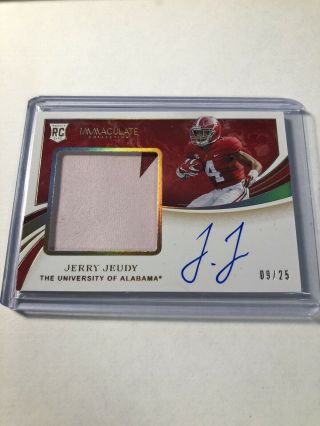 2020 Panini Immaculate Collegiate Jerry Jeudy 2cl Rpa Auto 9/25