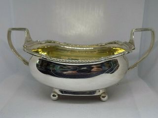 1809 Georgian English Sterling Silver Sugar Bowl.  Robert Hennell.  376g.  (ncb)