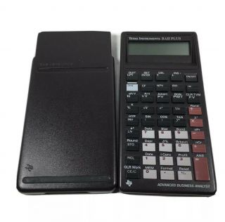 Texas Instruments Ba Ii Plus Business Analyst Financial Calculator Vintage