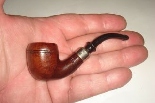 Vintage Small Tobacco Smoking Pipe Well Pipe Italy Unsmoked
