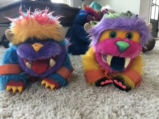 Yiplet & Yaplet My Pet Monster,  From 1986 With Handcuffs,  Rare