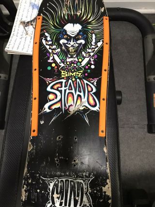 Sims Kevin Staab Mini Skateboard Deck 80’s Rare Vision