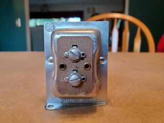 Vintage Nutone 515 Doorbell Transformer 10 - Volt 5 - Watt 10v 5w For 120vac 50/60hz