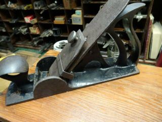 Classic Antique Birmingham Patent Plane Complete And Very Dramatic Appox 10 Inch