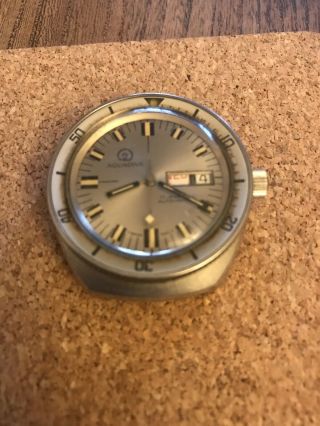 Vintage Aquadive Divers Watch Automatic But As Seen