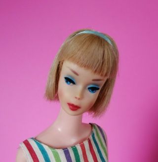 Barbie Doll Vintage Pink Skin American Girl Ag Lh Japanese European Htf