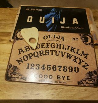 Vintage Ouija Board Game William Fuld Parker Brothers Version Usa Salem Mass