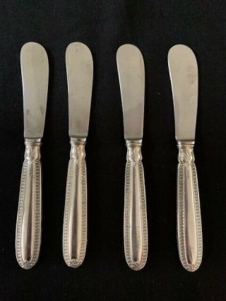 Empire By Buccellati Sterling Silver Butter Spreaders - Hollow - Handled