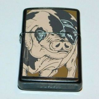 1993 Artist Pig Design Zippo Lighter