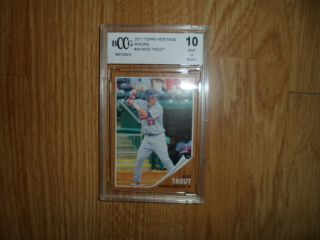 Mike TROUT ROOKIE graded 10 2