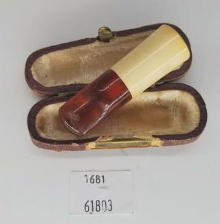 Thriftchi Antique Meerschaum Cigarette Holder In Case