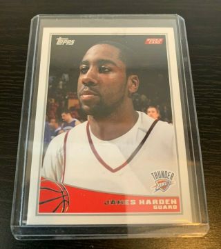 2009 - 10 Topps James Harden Rookie Card 319