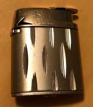 Vintage Ronson Veraflame Mk Ii Gold Tone Collectible Butane Lighter