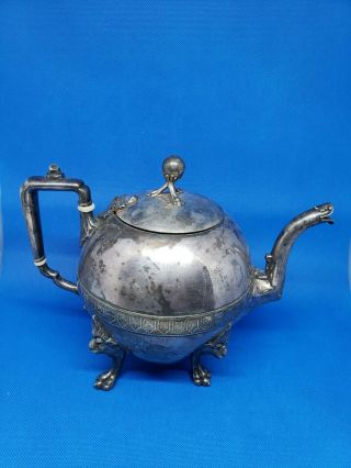 Reed & Barton Sterling Silver Tea Pot 2210 6