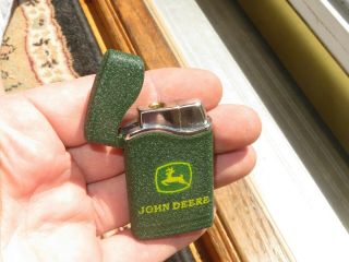 Green John Deere Farm Tractor Lighter Vintage (Y884) 3
