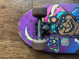 Vintage Sims Kevin Staab Genie Skateboard Slimeball Wheels 3