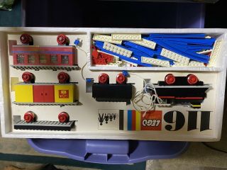 Vintage 1969 Lego Train Set 127 Bought In Denmark