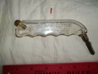 Vintage Toyo Oil Hand Glass Cutter For Stained Glass Tc - 600 Pistol - Grip