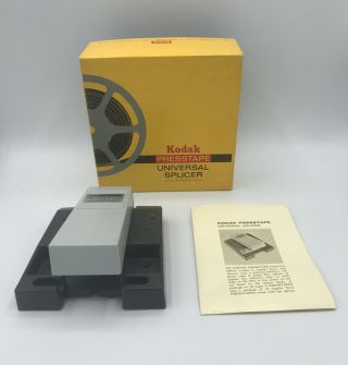 Vintage Kodak Presstape Universal Splicer For 8mm/super8mm/16mm No.  D 550
