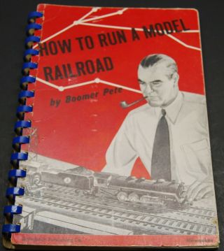 2 Vintage Books How To Run A Model Railroad & Model Railroad Track And Layout
