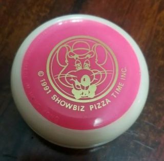 Vintage 1991 Chuck E Cheese Yo - Yo Prize Pizza Showbiz Time Theater