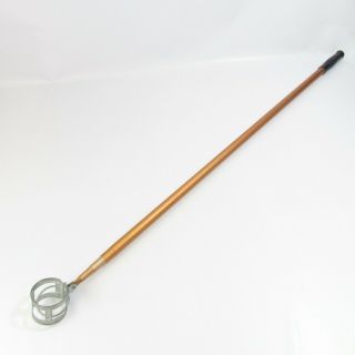 Vintage Gold Stick Golf Ball Retriever Extendable Poll Extends Up To 9 Ft Water
