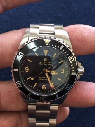 Steinhart Ocean One Vintage Explore 39mm Automatic Men’s Watch Limited Edition
