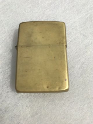 Vintage Brass Marlboro ZIPPO Lighter 3