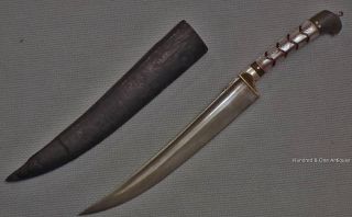 Antique Indo Persian Islamic Dagger Pesh Kabz Knife India 19th Century not sword 3