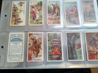 Full Set 50 Wills Cigarettes Ad Trade Cards Imperial Tobacco Historic Events
