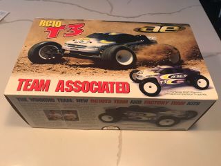 Vintage Team Associated Rc10 T3 Factory Team Kit Box 7048 (box Only)