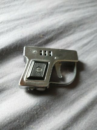 Vintage Tiny Peace Gun Pistol Cigarette Lighter Made In Japan