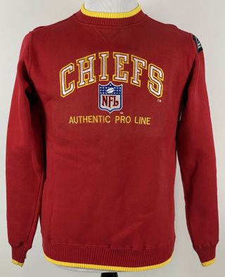 Vintage 90s Nfl Pro Line Kansas City Chiefs Sweatshirt Men 